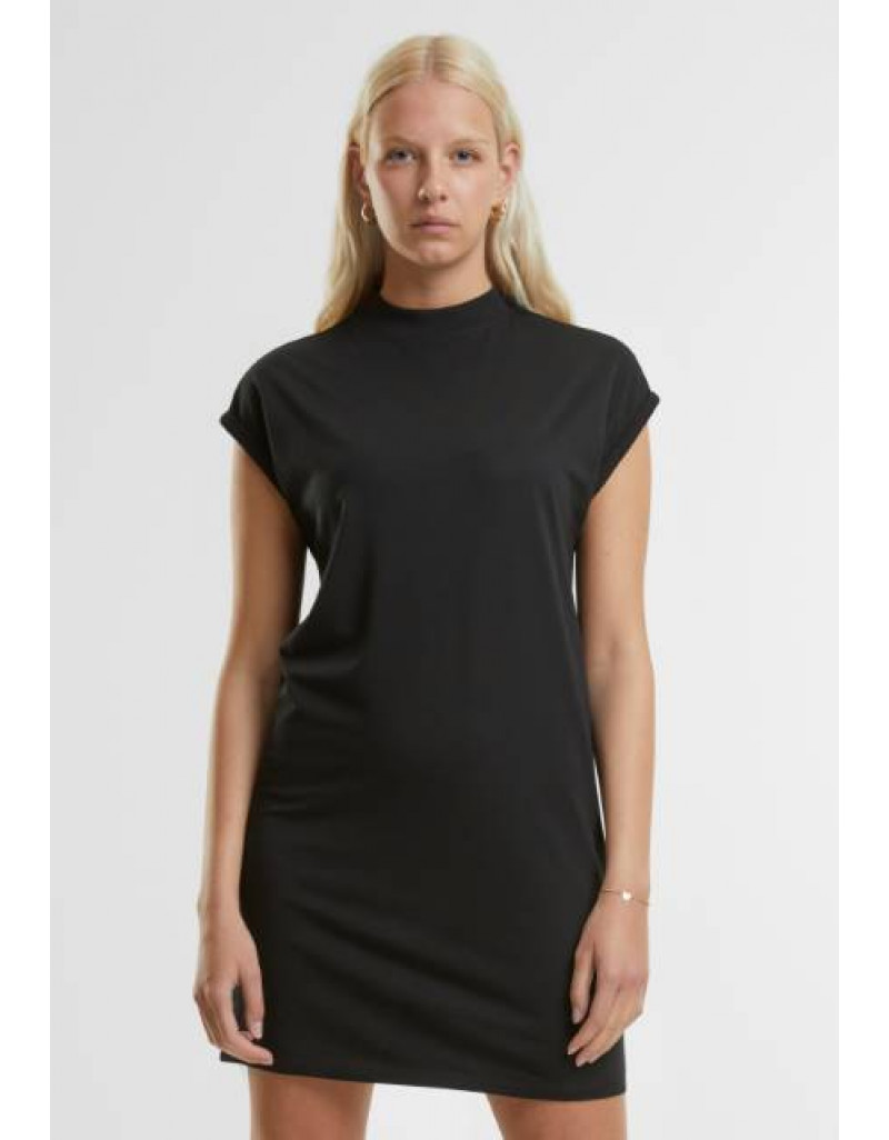 Rochie Bumbac Organic cu Guler Inalt